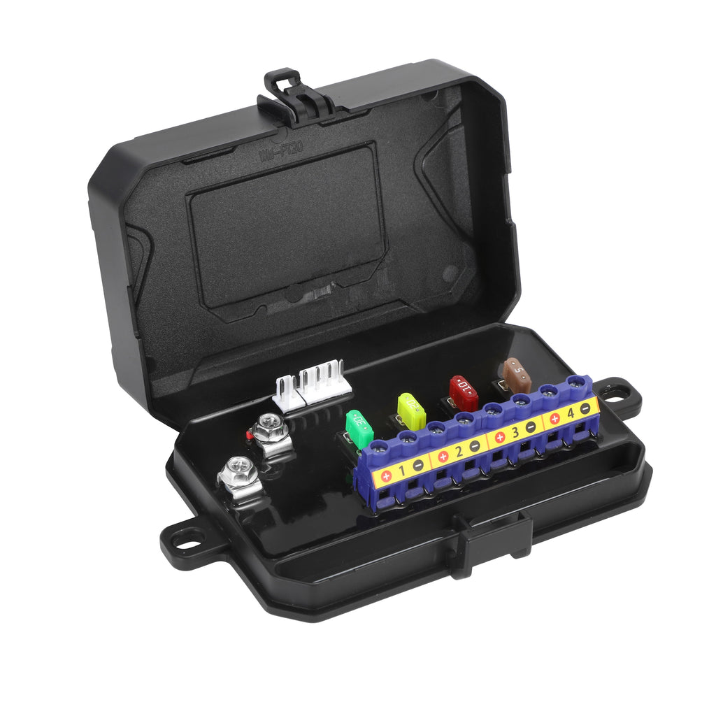 Auxpower 4 Gang RGB Multi-function Switch Panel with 3 Lighting Modes