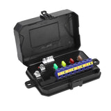 Auxpower 4 Gang RGB Multi-function Switch Panel with 3 Lighting Modes